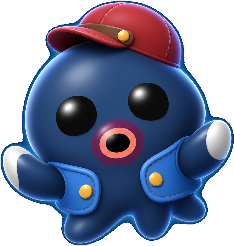 MiniPoulpe Mario — départ